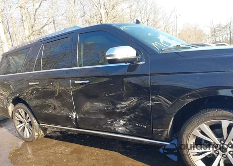 2021 Ford Expedition Platinum Max z USA, uszkodzony, nr VIN 1FMJK1MT5MEA73099